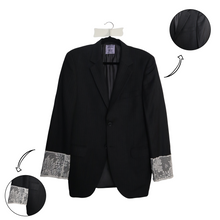 Cargar imagen en el visor de la galería, Upcycled Blazer con Encaje