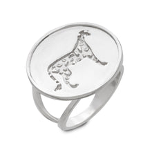 Load image into Gallery viewer, Jaguar Stamp Coin Ring
