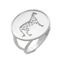 Load image into Gallery viewer, Jaguar Stamp Coin Ring