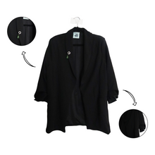 Load image into Gallery viewer, Upcycled Blazer (with fruity charms)
