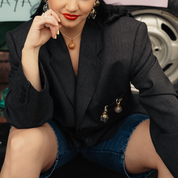 Upcycled Blazer (fruty deliciosos)