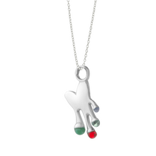 Load image into Gallery viewer, Heal Heart Glass Earring / Ear Cuff / Chain
