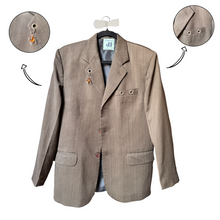 Load image into Gallery viewer, Upcycled Blazer (with fruity charms)
