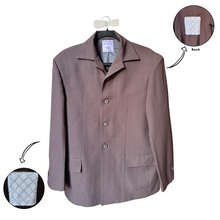 Load image into Gallery viewer, Upcycled Blazer w/ Lace
